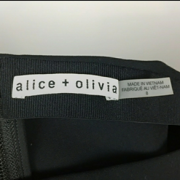 Alice and Olivia Jinny Ruffle High Low Flare Pant - Picture 4 of 6